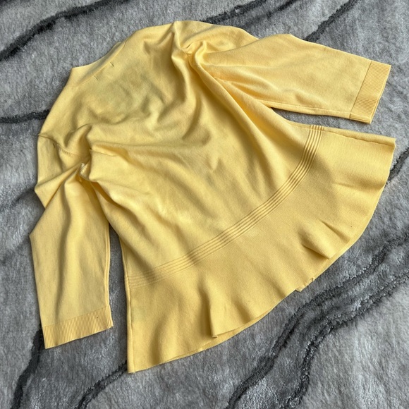 Yellow Cardigan NWT - Picture 3 of 4